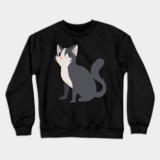 Mischievous Cat - Vector Illustration Crewneck Sweatshirt